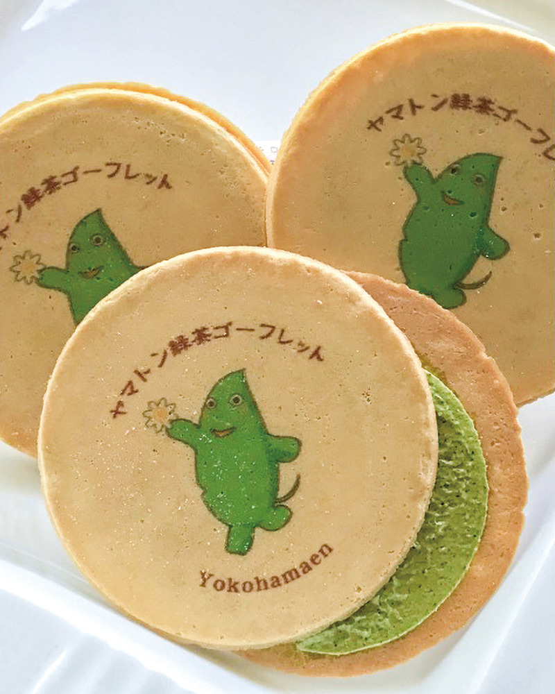 ヤマトン緑茶ゴーフレット